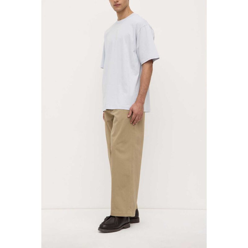 Assembly Label Knox Organic Oversized Tee Blue Haze image number 3